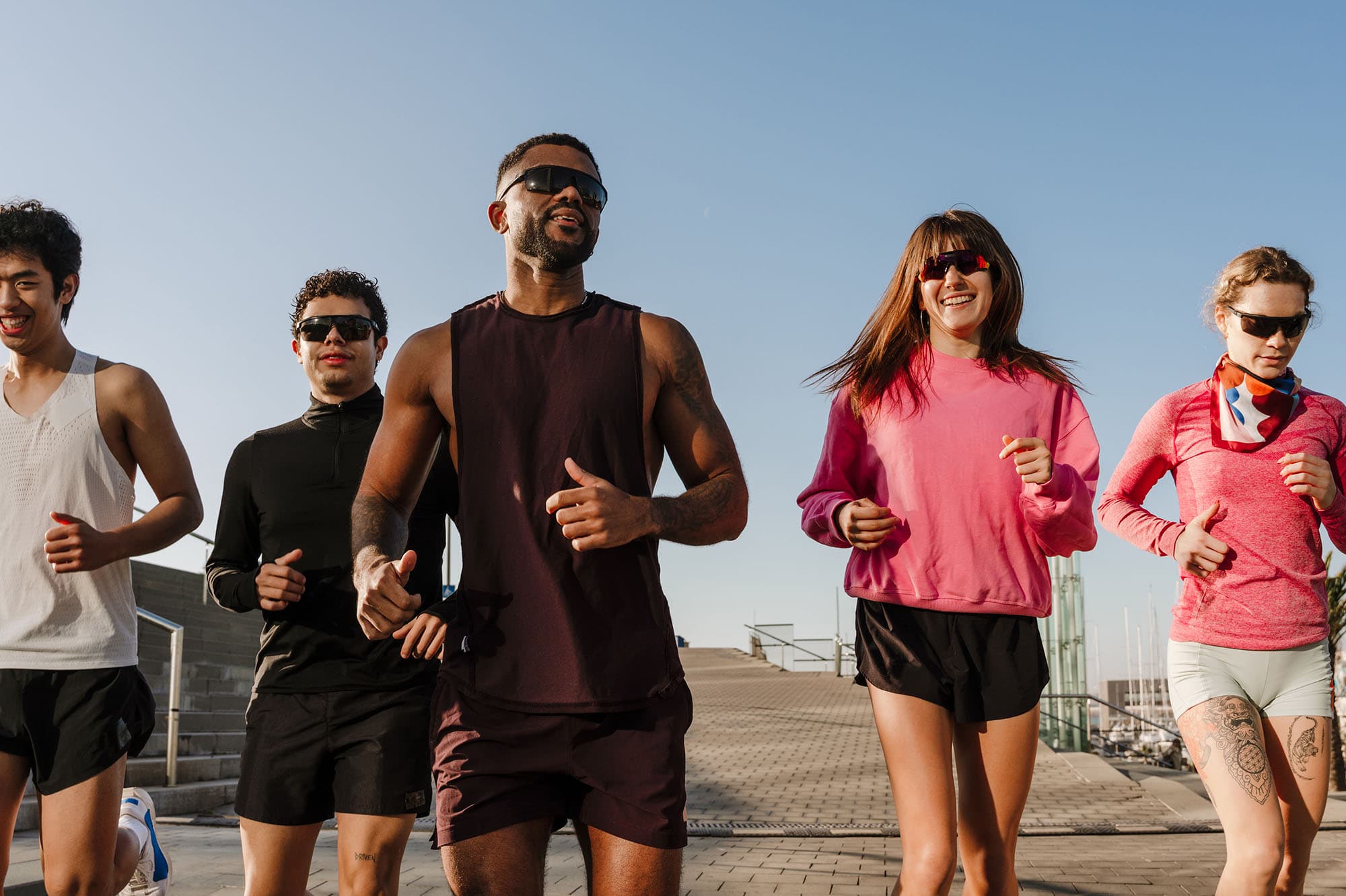 Dynamic athlete training in modern gym with dramatic lighting, cinematic sports photography